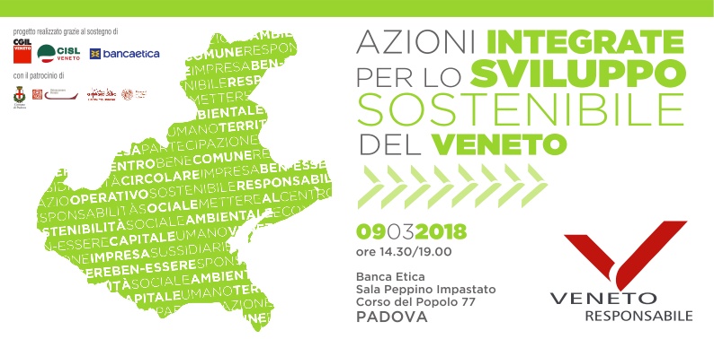 Azioni integrate per lo sviluppo sostenibile del Veneto